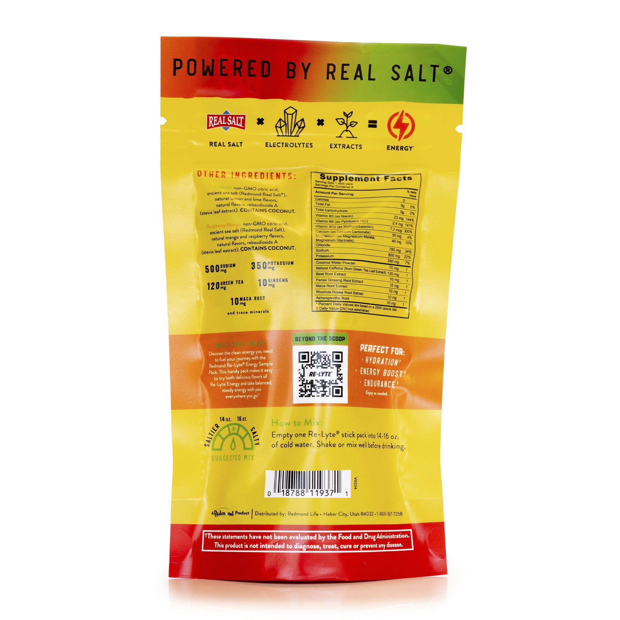 Re-Lyte® Energy Sample Pack